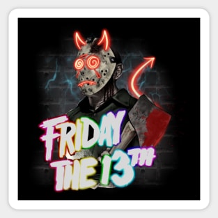 Neon 13 Sticker